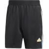 imageadidas Mens Tall Size House of Tiro Nations Pack ShortsBlackLight BlueWhite