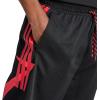 imageadidas Mens Tall Size House of Tiro Nations Pack ShortsBlackPure RubyLucid Red
