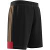 imageadidas Mens Tall Size House of Tiro Nations Pack ShortsBlackTeam Victory RedSt Tan