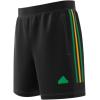imageadidas Mens Tall Size House of Tiro Nations Pack ShortsBlackVivid GreenBold Gold
