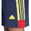 imageadidas Mens Tall Size House of Tiro Nations Pack ShortsCollegiate NavyImpact YellowBetter Scarlet