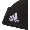 imageadidas Mens Team Issue Beanie Standard Fit Cuffed Acrylic Knit HatCap for WinterBlackWhite F23