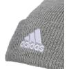 imageadidas Mens Team Issue Beanie Standard Fit Cuffed Acrylic Knit HatCap for WinterHeather GreyWhite F23