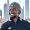 imageadidas Mens Team Issue Beanie Standard Fit Cuffed Acrylic Knit HatCap for WinterSemi Lucid BlueGrey