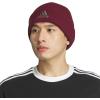 imageadidas Mens Team Issue Beanie Standard Fit Cuffed Acrylic Knit HatCap for WinterShadow RedOnix Grey