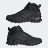 imageadidas Mens Terrex AX4 Mid GoreTex Hiking ShoeBlackCarbonGrey