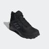 imageadidas Mens Terrex AX4 Mid GoreTex Hiking ShoeBlackCarbonGrey