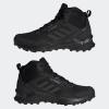 imageadidas Mens Terrex AX4 Mid GoreTex Hiking ShoeCore BlackCarbonGrey Four