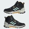 imageadidas Mens Terrex AX4 Mid GoreTex Hiking ShoeCore BlackSemi Flash AquaPreloved Yellow