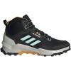 imageadidas Mens Terrex AX4 Mid GoreTex Hiking ShoeCore BlackSemi Flash AquaPreloved Yellow