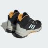 imageadidas Mens Terrex AX4 Mid GoreTex Hiking ShoeCore BlackSemi Flash AquaPreloved Yellow