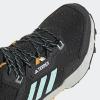 imageadidas Mens Terrex AX4 Mid GoreTex Hiking ShoeCore BlackSemi Flash AquaPreloved Yellow