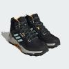 imageadidas Mens Terrex AX4 Mid GoreTex Hiking ShoeCore BlackSemi Flash AquaPreloved Yellow