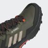 imageadidas Mens Terrex AX4 Mid GoreTex Hiking ShoeOlive StrataWonder BeigeBlack