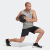 imageadidas Mens Train Essentials Woven ShortsBlackWhite