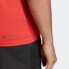 imageadidas Mens Training Essentials Feel Ready Logo Sleeveless TShirtBright RedBlack