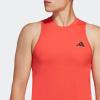 imageadidas Mens Training Essentials Feel Ready Logo Sleeveless TShirtBright RedBlack