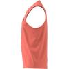 imageadidas Mens Training Essentials Feel Ready Logo Sleeveless TShirtCoral FusionBlack