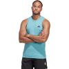imageadidas Mens Training Essentials Feel Ready Logo Sleeveless TShirtPreloved BlueBlack