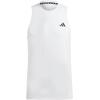 imageadidas Mens Training Essentials Feel Ready Logo Sleeveless TShirtWhiteBlack