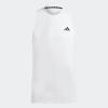 imageadidas Mens Training Essentials Feel Ready Logo Sleeveless TShirtWhiteBlack