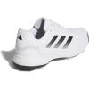 imageadidas Mens Traxion Response Golf ShoeFtwr WhiteCore BlackSilver Met