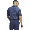 imageadidas Mens Ultimate365 Printed Golf Polo ShirtCollegiate Navy