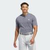 imageadidas Mens Ultimate365 Printed Golf Polo ShirtCollegiate NavyWhite
