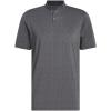 imageadidas Mens Ultimate365 Printed Golf Polo ShirtGrey SixBlack