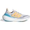 imageadidas Mens Ultraboost Light Running ShoeDash GreyFlash OrangeLucid Cyan