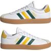 imageadidas Mens Vl Court 30 SneakerWhiteCollegiate GreenUtility Yellow
