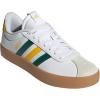 imageadidas Mens Vl Court 30 SneakerWhiteCollegiate GreenUtility Yellow