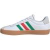 imageadidas Mens Vl Court 30 SneakerWhiteGreenRed