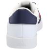 imageadidas Mens Vl Court 30 SneakerWhiteTeam Navy BlueBetter Scarlet