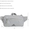 imageadidas Must Have 20 Belt Bag Crossbody Waist Pack with Adjustable Strap for Festivals and TravelGrey Two