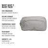 imageadidas Must Have 20 Belt Bag Crossbody Waist Pack with Adjustable Strap for Festivals and TravelMetal GreyFeather Grey