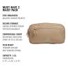 imageadidas Must Have 20 Belt Bag Crossbody Waist Pack with Adjustable Strap for Festivals and TravelWarm Sandstone BeigeWonder Alumina Grey