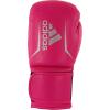 imageadidas Speed 50 Gel Boxing Gloves  Adult Boxing Gloves for Men ampamp Women  Heavy Bag Gloves Kickboxing Gloves for Women MMA Sparring Gloves Punching Bag Gloves for MenSHOCK PINKSILVER