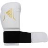 imageadidas Speed 50 Gel Boxing Gloves  Adult Boxing Gloves for Men ampamp Women  Heavy Bag Gloves Kickboxing Gloves for Women MMA Sparring Gloves Punching Bag Gloves for MenWHITEGOLD