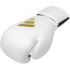 imageadidas Speed 50 Gel Boxing Gloves  Adult Boxing Gloves for Men ampamp Women  Heavy Bag Gloves Kickboxing Gloves for Women MMA Sparring Gloves Punching Bag Gloves for MenWHITEMETGOLD