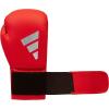 imageadidas Speed 50 Gel Boxing Gloves  Adult Boxing Gloves for Men ampamp Women  Heavy Bag Gloves Kickboxing Gloves for Women MMA Sparring Gloves Punching Bag Gloves for MenREDSILVER