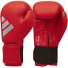 imageadidas Speed 50 Gel Boxing Gloves  Adult Boxing Gloves for Men ampamp Women  Heavy Bag Gloves Kickboxing Gloves for Women MMA Sparring Gloves Punching Bag Gloves for MenREDSILVER