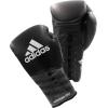 imageadidas Speed 500 Pro Boxing Gloves  Genuine Leather Training Gloves for Men ampamp Women LaceUp Heavy Bag ampamp Kickboxing GlovesBLACKGOLDSILVER