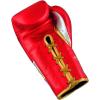 imageadidas Speed 500 Pro Boxing Gloves  Genuine Leather Training Gloves for Men ampamp Women LaceUp Heavy Bag ampamp Kickboxing GlovesMET REDGOLDSILVER