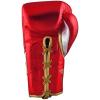 imageadidas Speed 500 Pro Boxing Gloves  Genuine Leather Training Gloves for Men ampamp Women LaceUp Heavy Bag ampamp Kickboxing GlovesMET REDGOLDSILVER