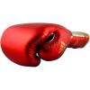 imageadidas Speed 500 Pro Boxing Gloves  Genuine Leather Training Gloves for Men ampamp Women LaceUp Heavy Bag ampamp Kickboxing GlovesMET REDGOLDSILVER