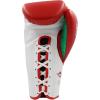 imageadidas Speed 500 Pro Boxing Gloves  Genuine Leather Training Gloves for Men ampamp Women LaceUp Heavy Bag ampamp Kickboxing GlovesREDWHITEGREEN