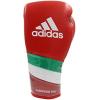 imageadidas Speed 500 Pro Boxing Gloves  Genuine Leather Training Gloves for Men ampamp Women LaceUp Heavy Bag ampamp Kickboxing GlovesREDWHITEGREEN