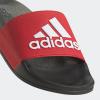 imageadidas Unisex Adult Adilette Shower Slip On SlidesBetter ScarletWhiteBlack