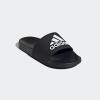 imageadidas Unisex Adult Adilette Shower Slip On SlidesBlack